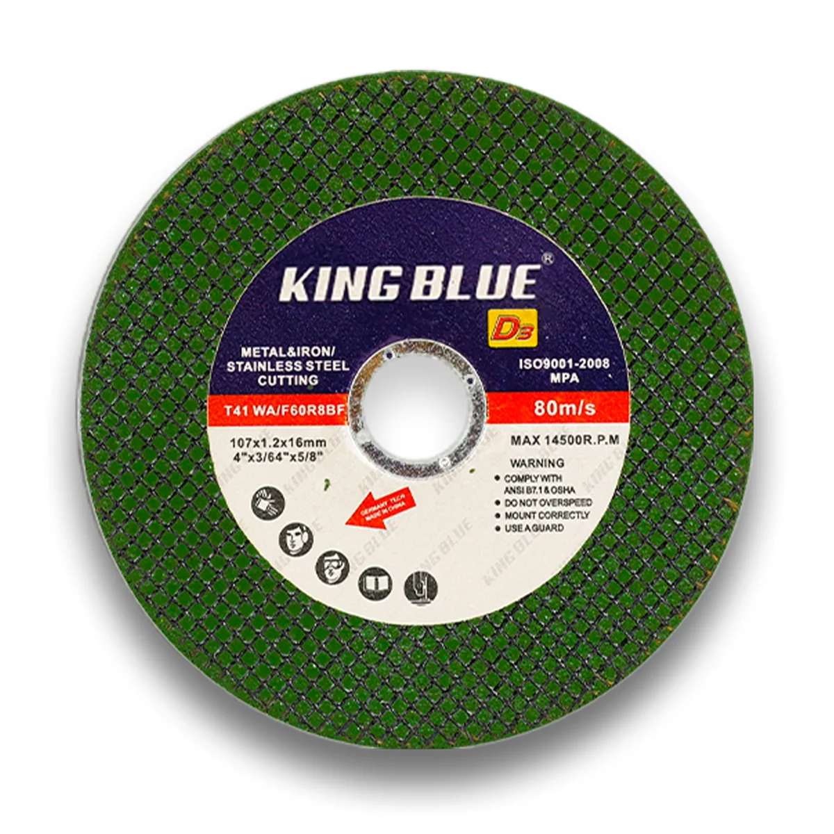 Đá cắt sắt, inox King Blue D3-107x1.2