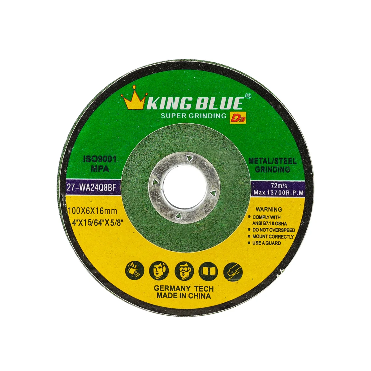 Đá mài sắt, inox King Blue D3-100x6.0