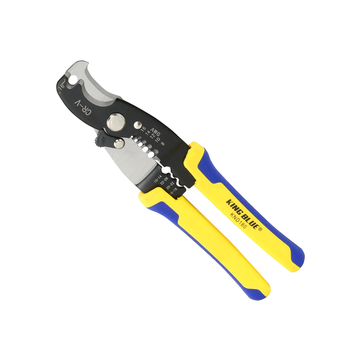Kìm tuốt dây điện đa năng KND180