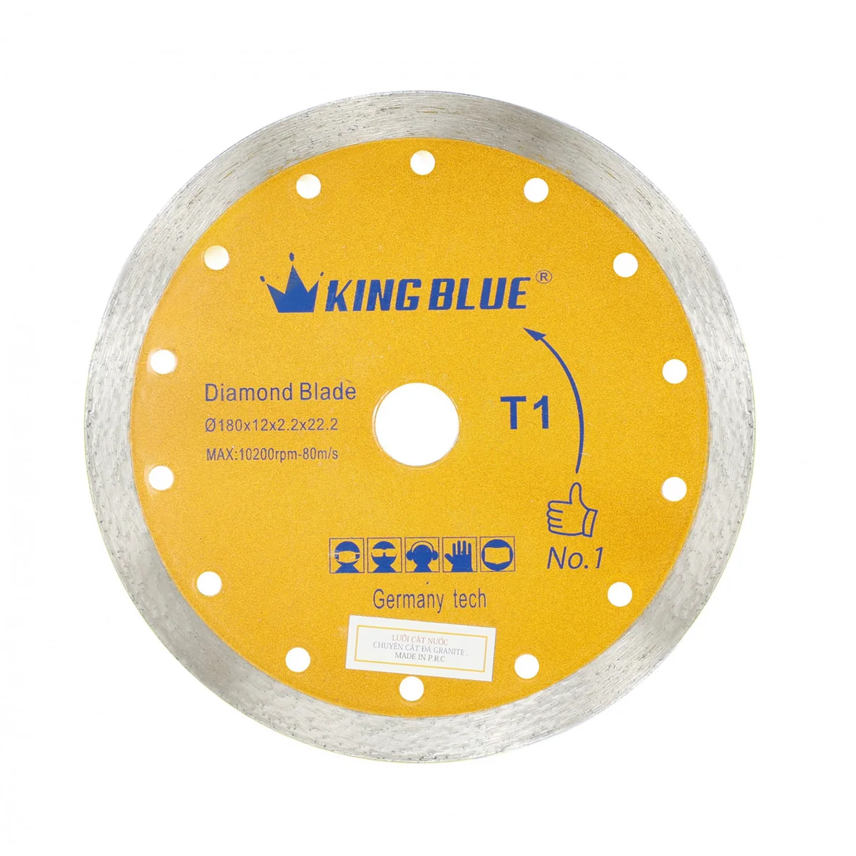 Lưỡi cắt đá KingBlue T1-180L