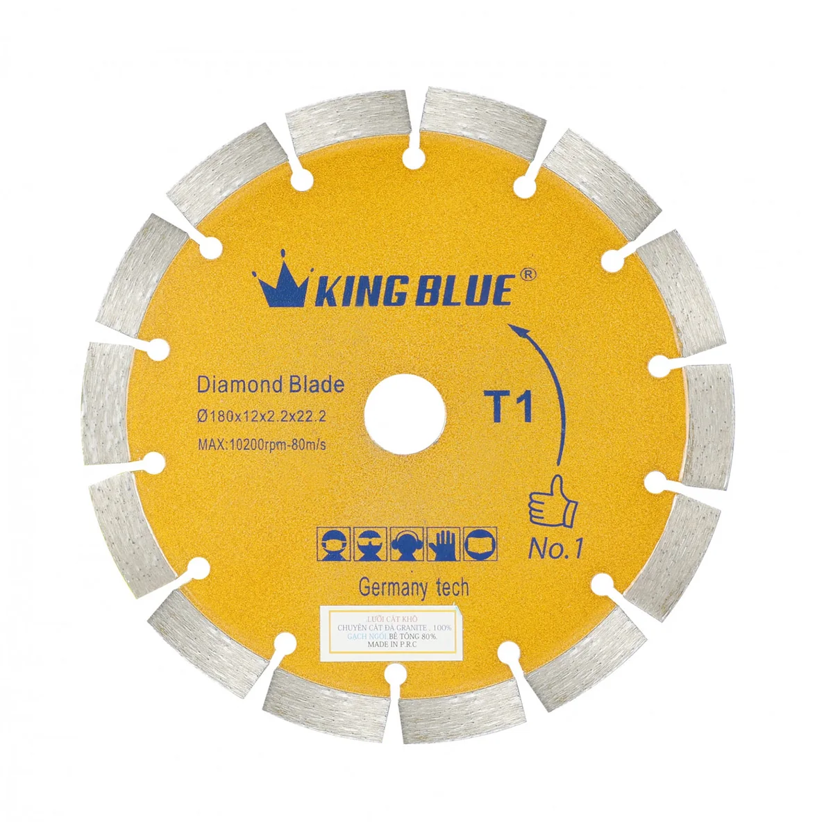 Lưỡi cắt KingBlue T1-180R