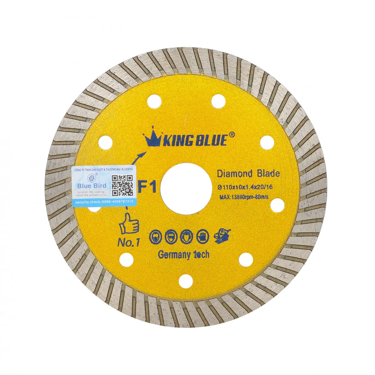 Lưỡi cắt KingBlue F1-110DN