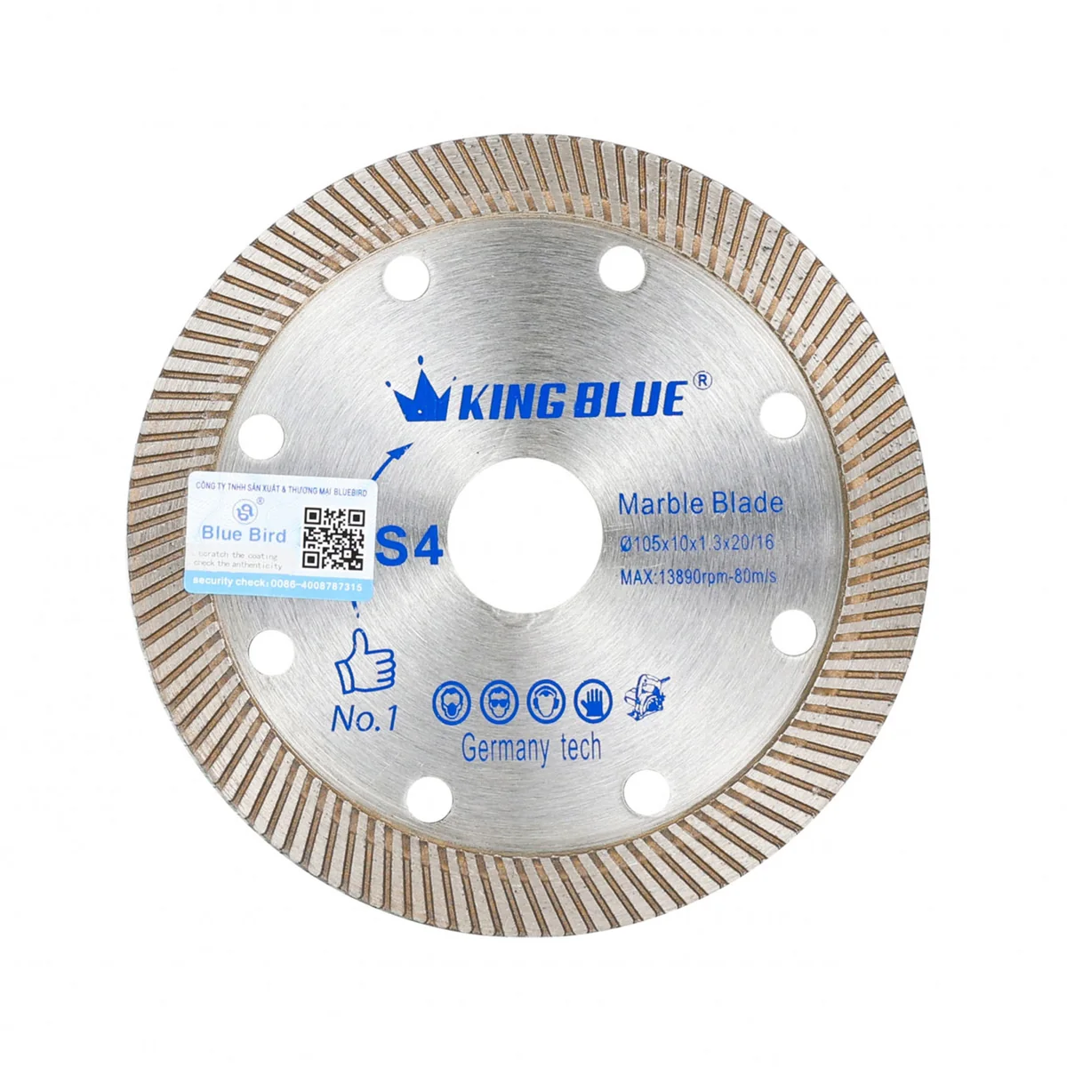Lưỡi cắt King Blue ĐN S4-105DN