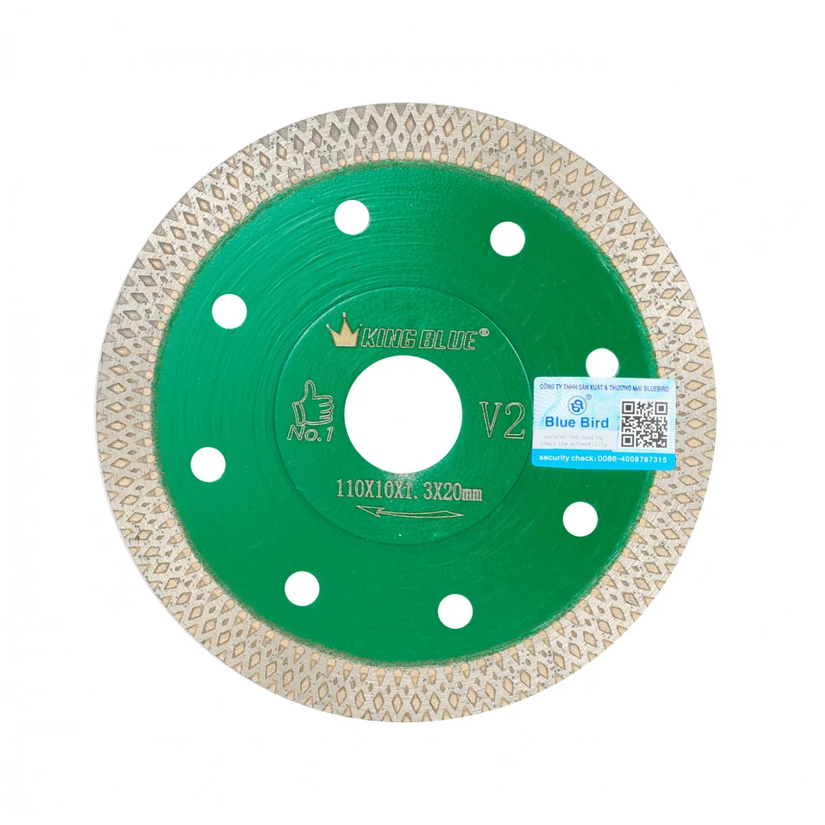 Lưỡi cắt King Blue V2-110DN (NEW)