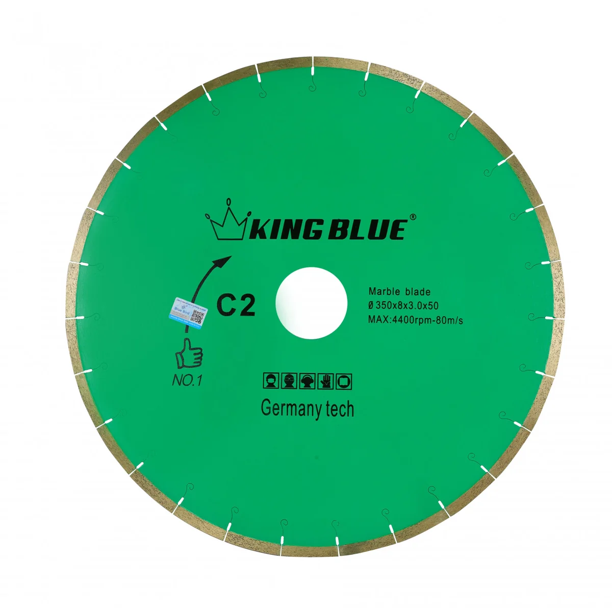 Lưỡi cắt King Blue C2-350R-NEW