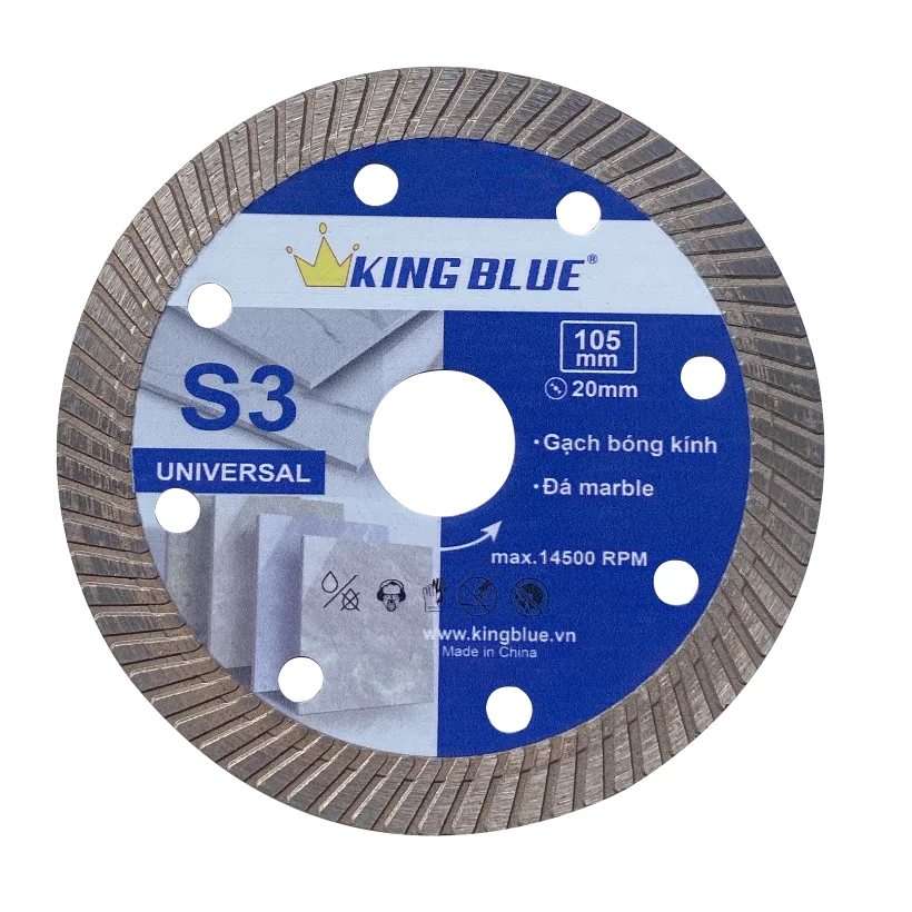 Lưỡi cắt KingBlue S3-105DN (xanh dương) NEW