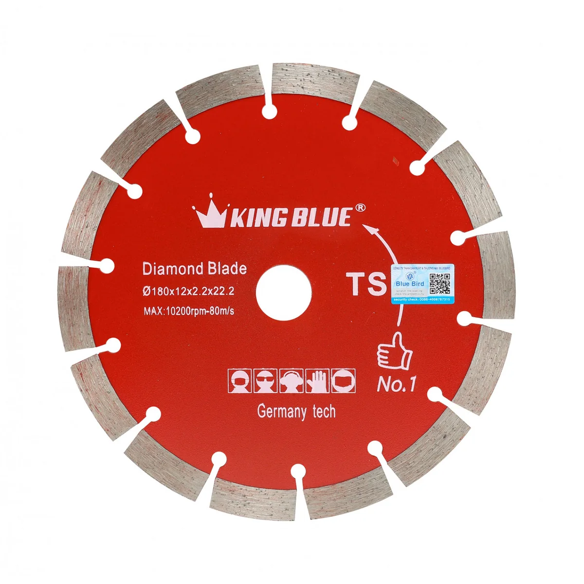 Lưỡi cắt KingBlue TS-180R