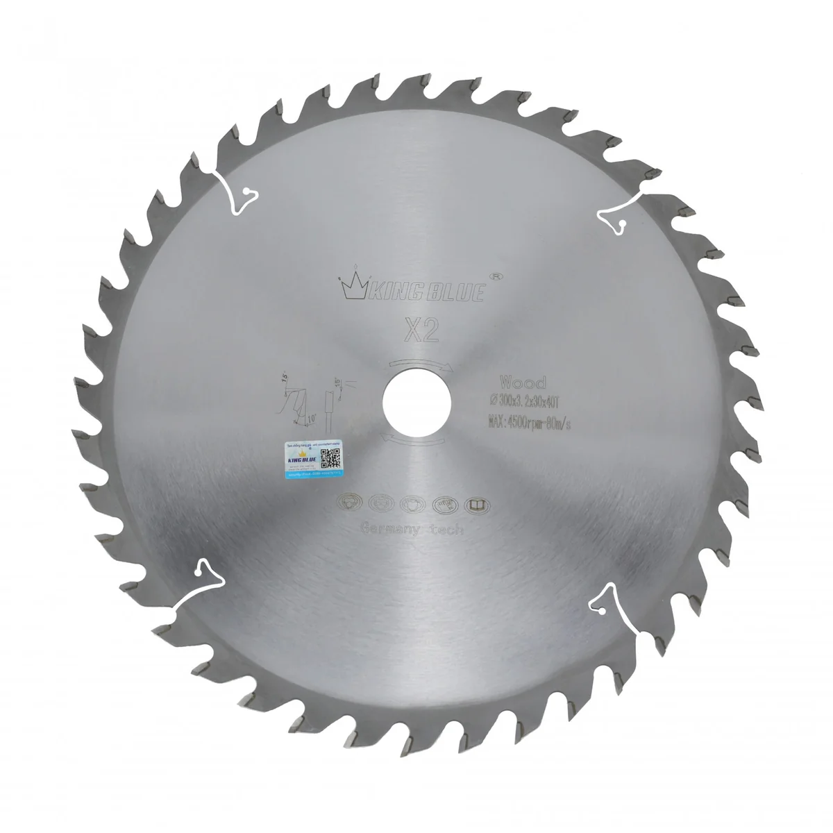 Lưỡi cưa KingBlue X2-300x40T