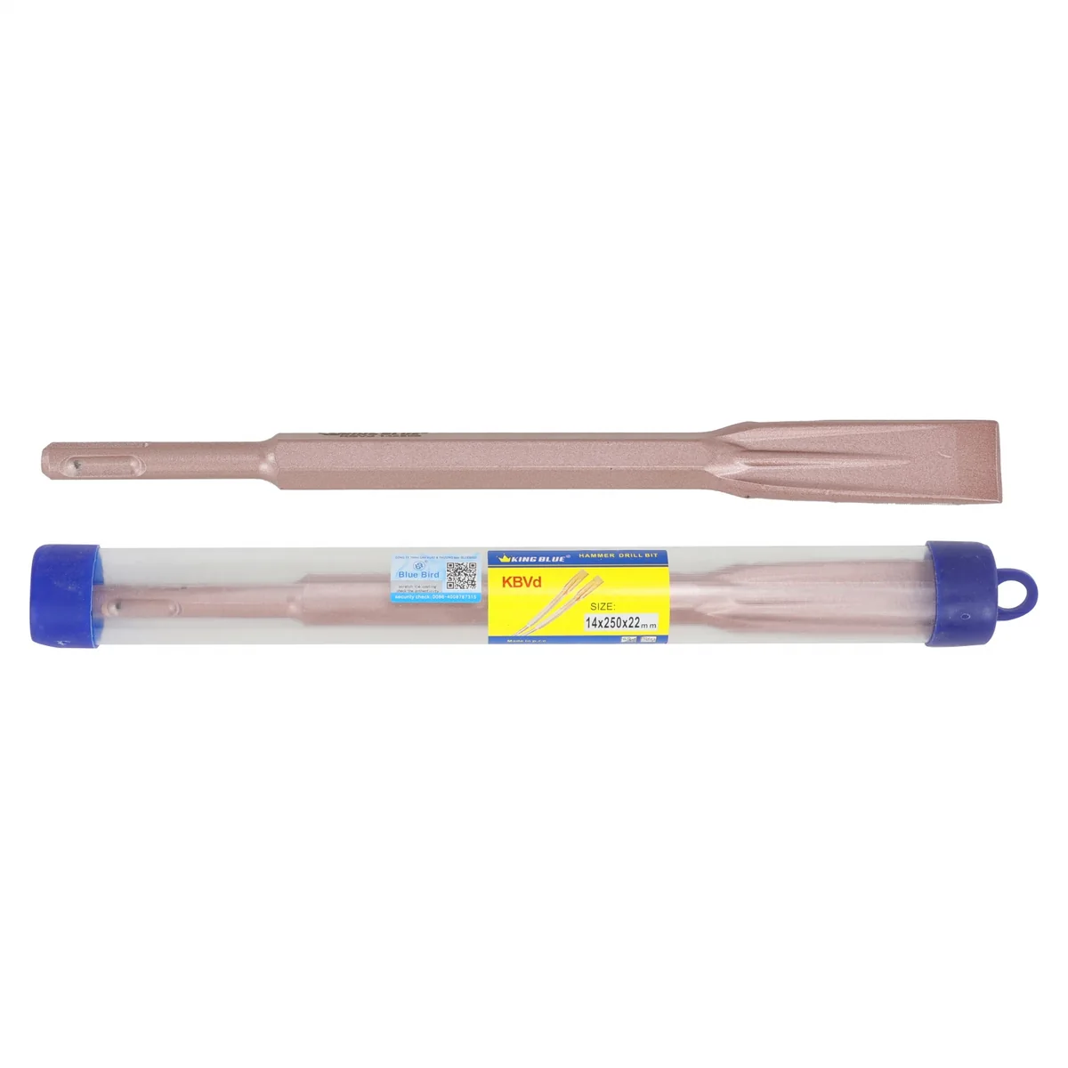 Mũi đục bê tông dẹp King Blue KBVd-14*250*22