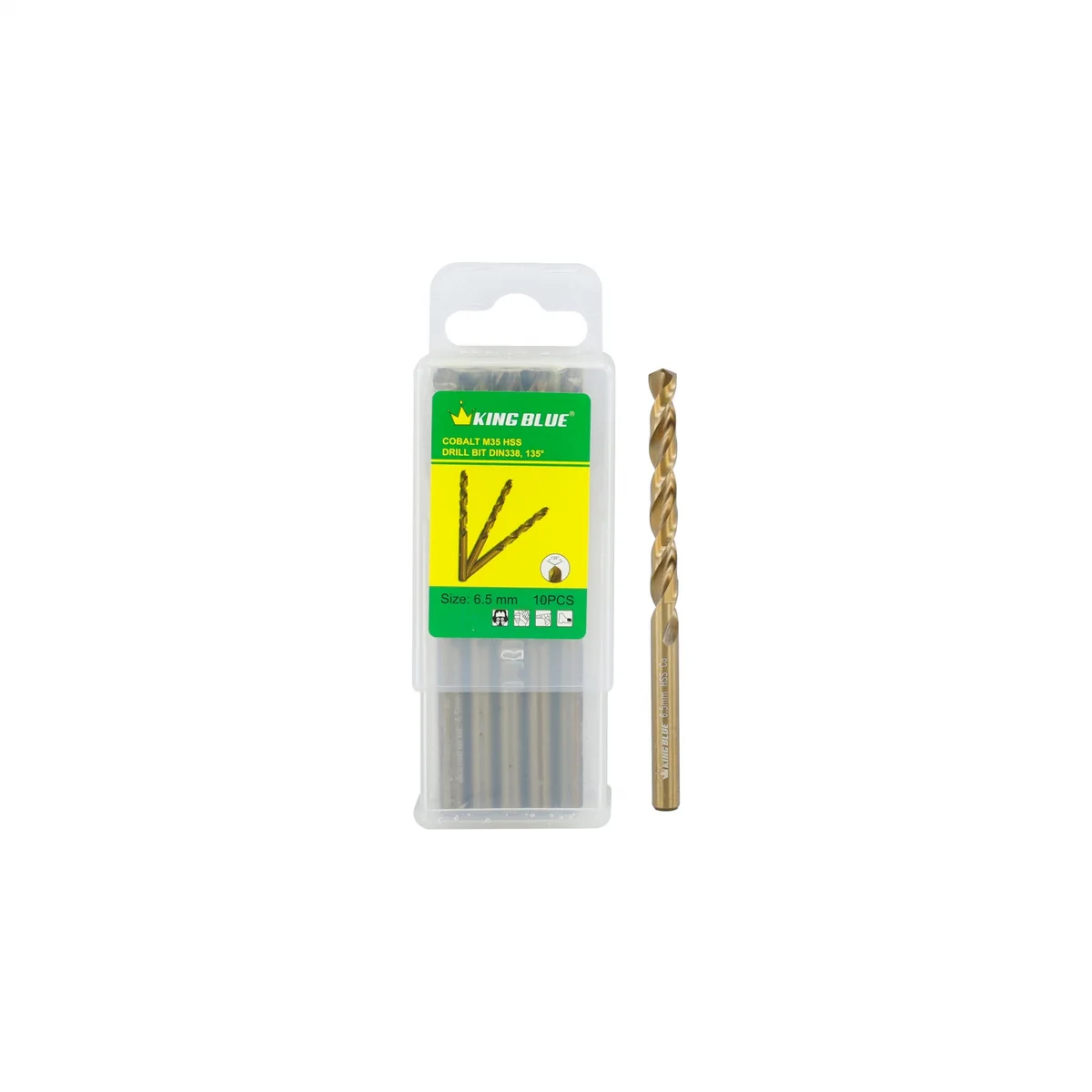 Mũi khoan inox King Blue KBY2-065CO