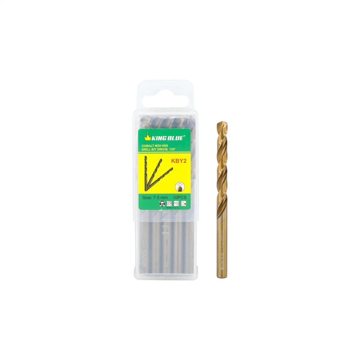 Mũi khoan inox King Blue KBY2-075CO