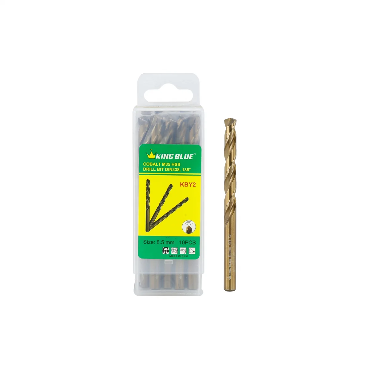 Mũi khoan inox King Blue KBY2-085CO