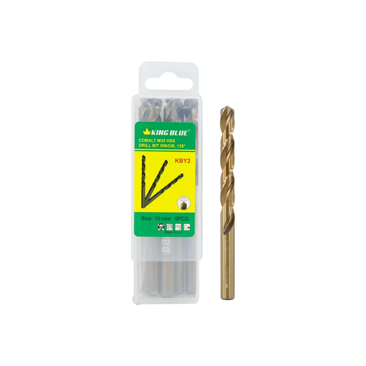 Mũi khoan inox King Blue KBY2-100CO