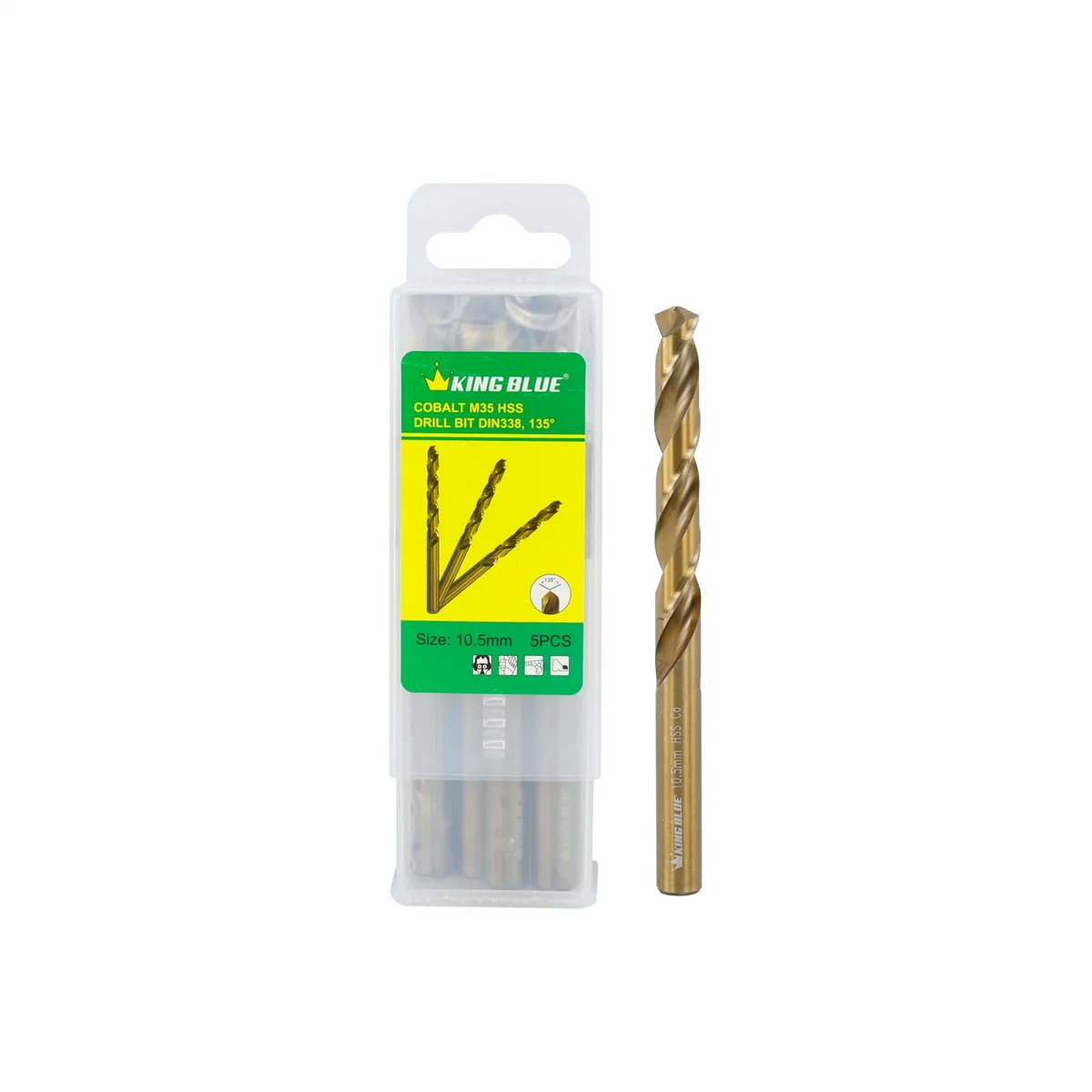 Mũi khoan inox King Blue KBY2-105CO
