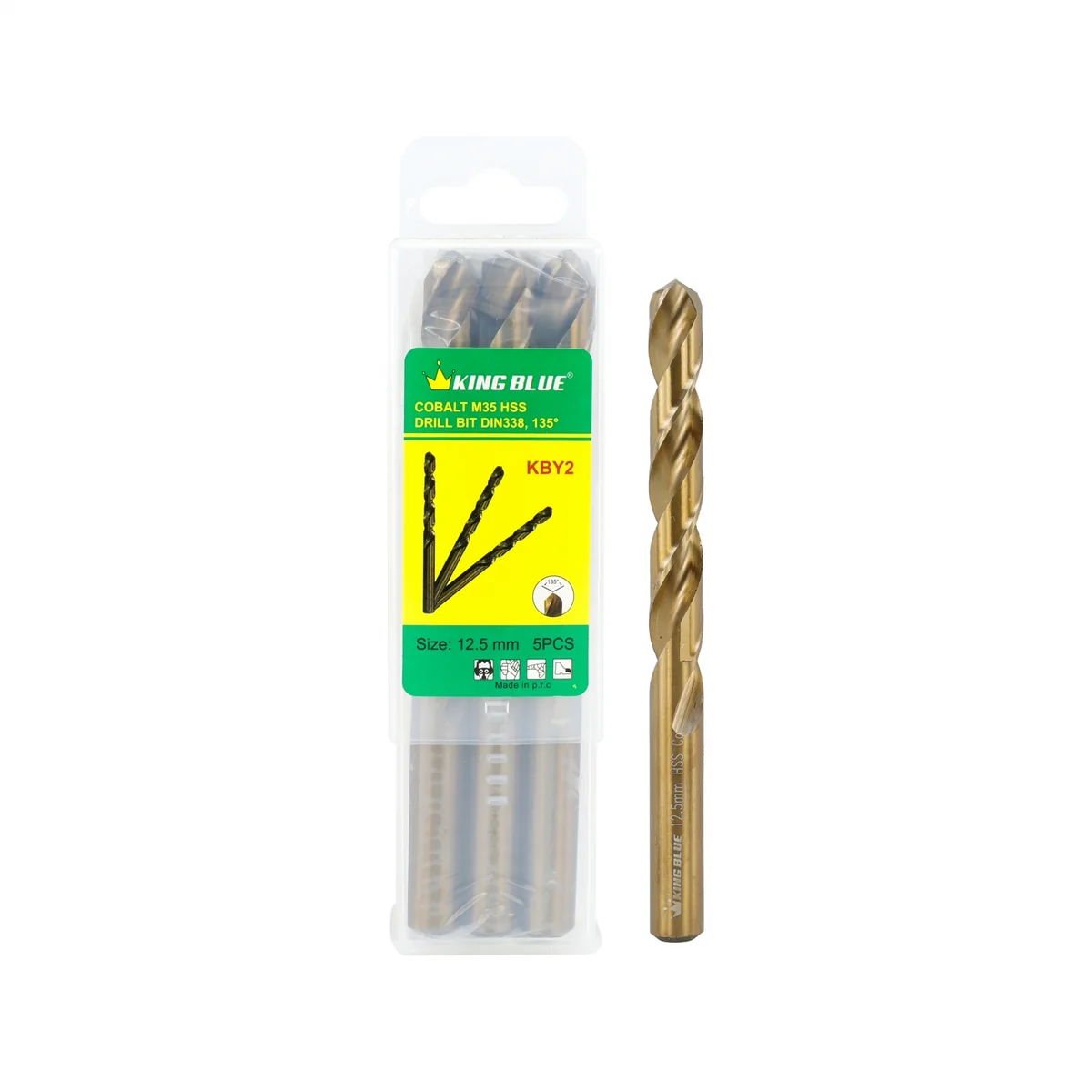 Mũi khoan inox King Blue KBY2-125CO
