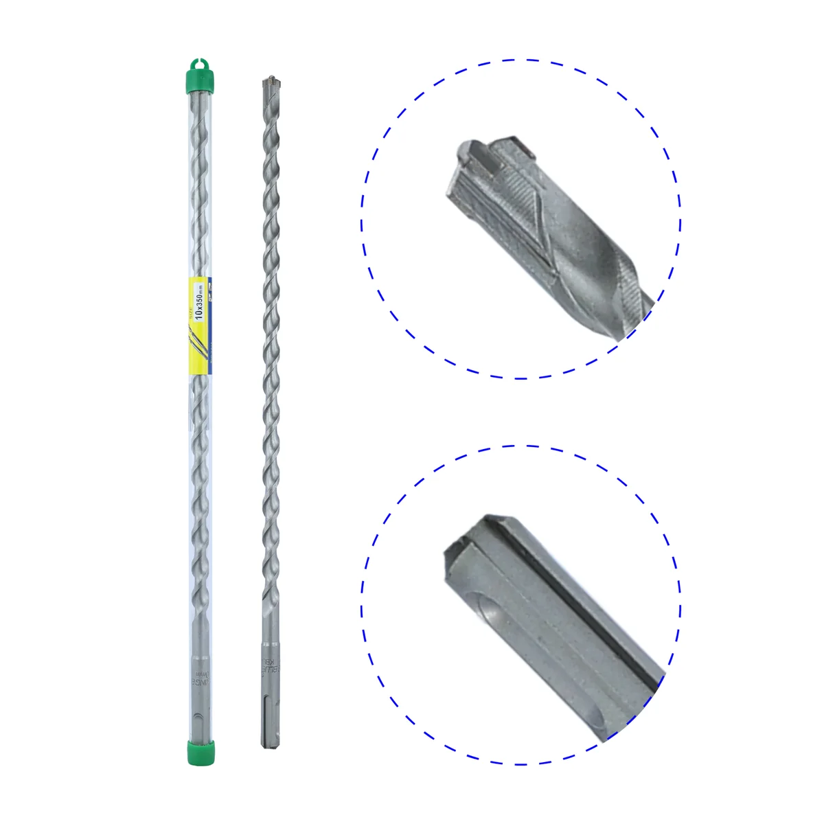Mũi khoan xuyên tường 4 cạnh KBL4-10*350