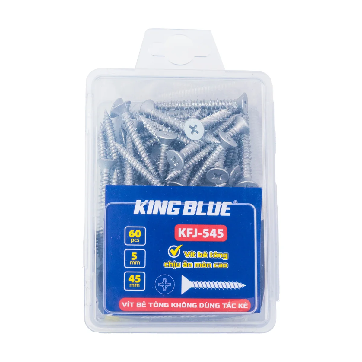 Vít bê tông không dùng tắc kê KFJ-545