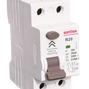 Aptomat chống giật – RCCB (R20)