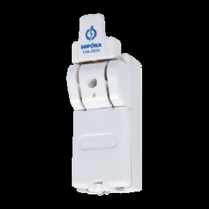 Cầu Dao 15A-2P cực đúc D1H