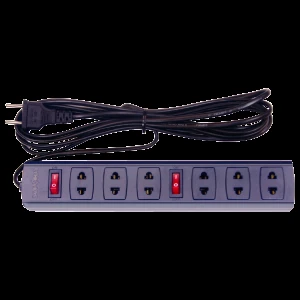Ổ cắm chéo 6 cửa 1200W 6A1-3